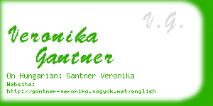 veronika gantner business card